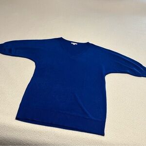 New York & Co Royal Blue V-neck Women's Sweater